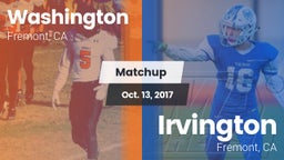 Matchup: Washington High vs. Irvington  2017