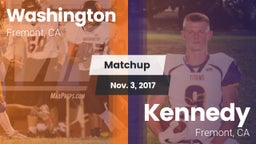 Matchup: Washington High vs. Kennedy  2017