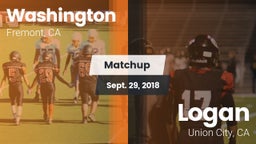 Matchup: Washington High vs. Logan  2018