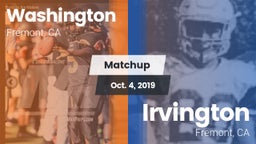 Matchup: Washington High vs. Irvington  2019