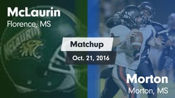 Matchup: McLaurin vs. Morton  2016