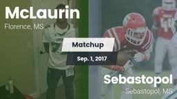 Matchup: McLaurin vs. Sebastopol  2017