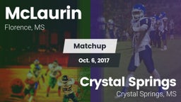 Matchup: McLaurin vs. Crystal Springs  2017