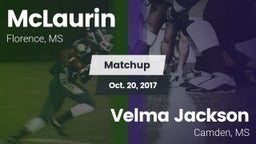 Matchup: McLaurin vs. Velma Jackson  2017