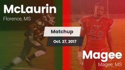 Matchup: McLaurin vs. Magee  2017