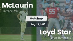 Matchup: McLaurin vs. Loyd Star  2018