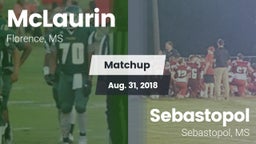 Matchup: McLaurin vs. Sebastopol  2018