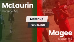 Matchup: McLaurin vs. Magee  2018
