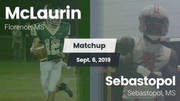 Matchup: McLaurin vs. Sebastopol  2019