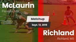 Matchup: McLaurin vs. Richland  2019
