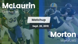 Matchup: McLaurin vs. Morton  2019
