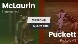Matchup: McLaurin vs. Puckett  2019