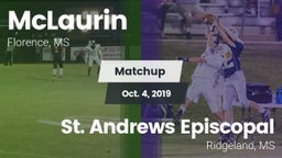 Matchup: McLaurin vs. St. Andrews Episcopal  2019