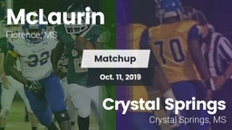 Matchup: McLaurin vs. Crystal Springs  2019