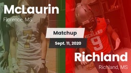 Matchup: McLaurin vs. Richland  2020