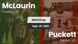 Matchup: McLaurin vs. Puckett  2020