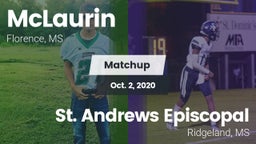 Matchup: McLaurin vs. St. Andrews Episcopal  2020