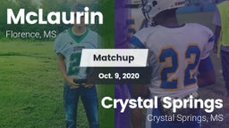 Matchup: McLaurin vs. Crystal Springs  2020