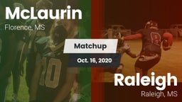 Matchup: McLaurin vs. Raleigh  2020
