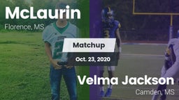 Matchup: McLaurin vs. Velma Jackson  2020