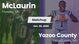 Matchup: McLaurin vs. Yazoo County  2020