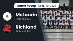 Recap: McLaurin  vs. Richland  2022