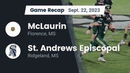 Recap: McLaurin  vs. St. Andrews Episcopal  2023