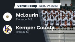 Recap: McLaurin  vs. Kemper County  2023