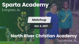 Matchup: Sparta Academy vs. North River Christian Academy  2017