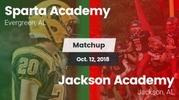 Matchup: Sparta Academy vs. Jackson Academy  2018