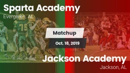 Matchup: Sparta Academy vs. Jackson Academy  2019