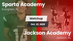 Matchup: Sparta Academy vs. Jackson Academy  2020