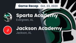 Recap: Sparta Academy  vs. Jackson Academy  2020
