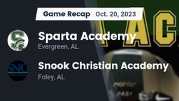 Recap: Sparta Academy  vs. Snook Christian Academy 2023