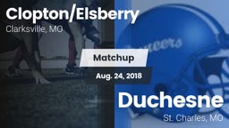 Matchup: Clopton/Elsberry vs. Duchesne  2018