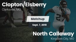 Matchup: Clopton/Elsberry vs. North Callaway  2018