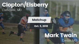 Matchup: Clopton/Elsberry vs. Mark Twain  2018