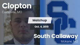 Matchup: Clopton/Elsberry vs. South Callaway  2019