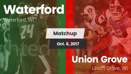 Matchup: Waterford vs. Union Grove  2017