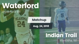 Matchup: Waterford vs. Indian Trail  2018