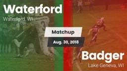 Matchup: Waterford vs. Badger  2018