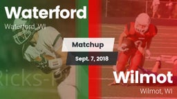 Matchup: Waterford vs. Wilmot  2018