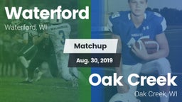 Matchup: Waterford vs. Oak Creek  2019