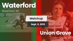 Matchup: Waterford vs. Union Grove  2019