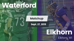 Matchup: Waterford vs. Elkhorn  2019