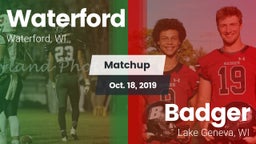 Matchup: Waterford vs. Badger  2019