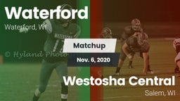 Matchup: Waterford vs. Westosha Central  2020