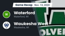 Recap: Waterford  vs. Waukesha West  2020