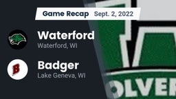 Recap: Waterford  vs. Badger  2022