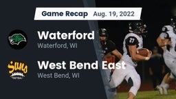Recap: Waterford  vs. West Bend East  2022